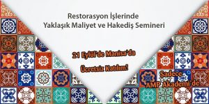 Restorasyon Semineri Manisada 2017